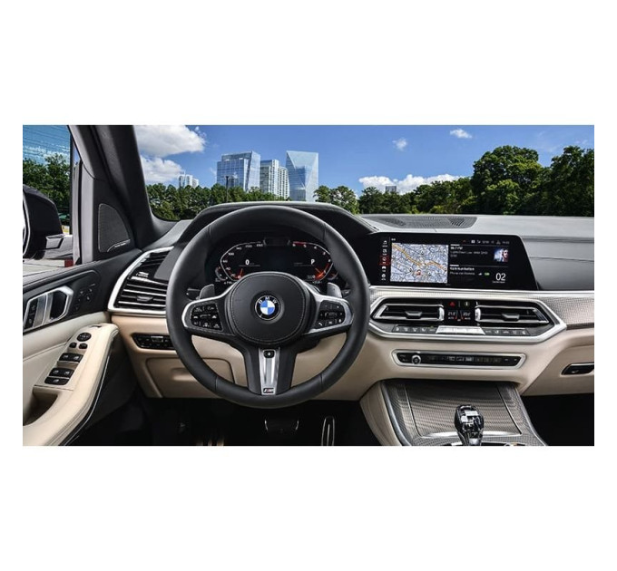 Захисне скло на монітор BMW X5 / X5M 2019- (G05) (гартоване) Pixsel BMW-6798-T