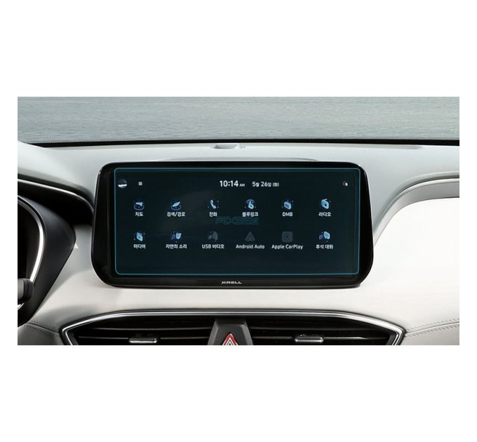 Захисне скло на монітор Hyundai Santa Fe 2020- (матове) Pixsel HD-7845-M
