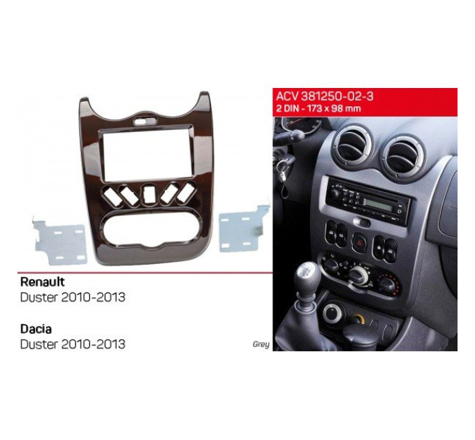 Перехідна рамка Renault Duster ACV 381250-02-3