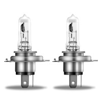 Комплект галогенних ламп OSRAM Night Breaker Silver 64193NBS-HCB H4 60/55W 12V P43t