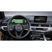 Захисне скло на монітор Audi A4 / S4 7 2015-2018 (глянсове) Pixsel AUDI-3427-H