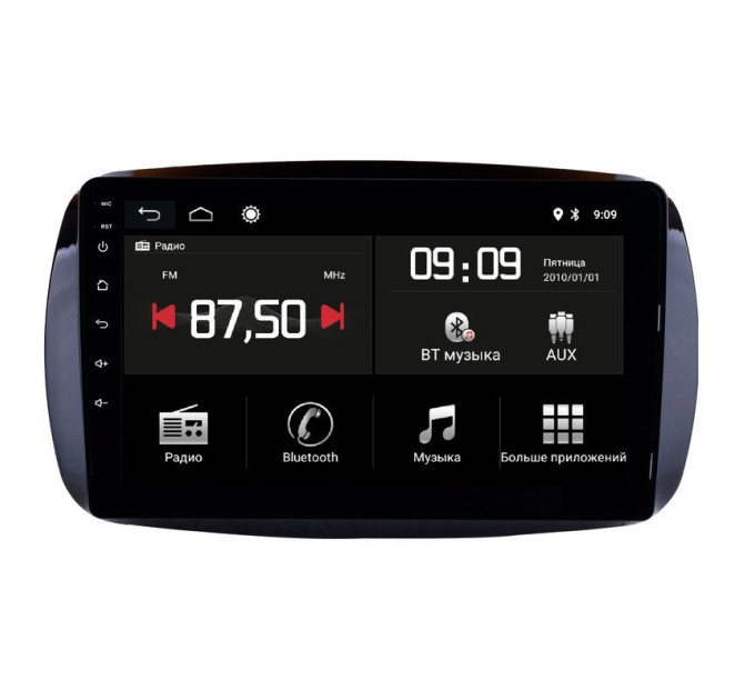 Штатна магнітола Torssen Smart ForTwo 11-17 MQG9232 4G