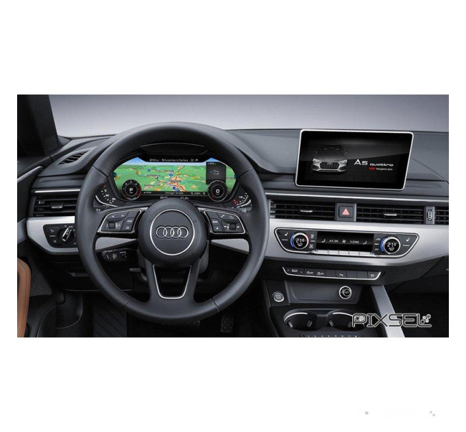 Захисне скло на монітор Audi A4 / S4 7 2019- (матове) Pixsel AUDI-1216-M