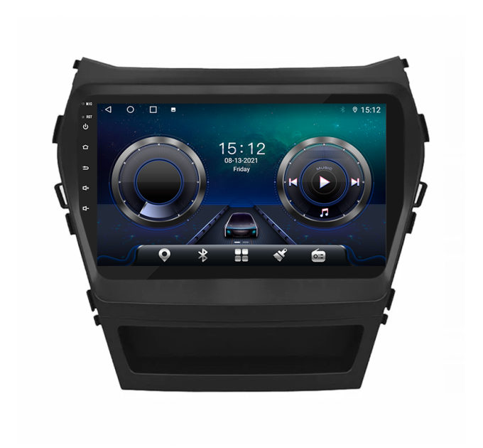 Штатна магнітола Hyundai Santa Fe 2012-2018 Element 4/32 4G CarPlay