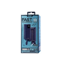 Повербанк REMAX Suji Series RPP-550 Blue PD 20W+QC 22.5W 30000mAh