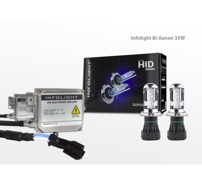 Комплект біксенона Infolight H4 5000K