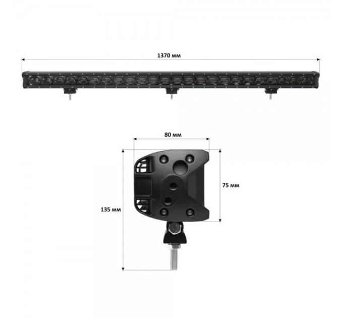 Світлодіодна фара StarLight 240watt 10-30V IP68 (lsb-lens-240)