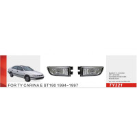 Протитуманні фари Vitol TY-321W Toyota Carina E/ST190 1994-97 Протитуманні фари Vitol TY-321W Toyota Carina E/ST190 1994-97