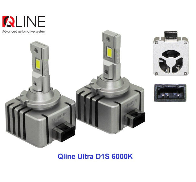 Світлодіодні лампи Qline Ultra D1S 6000K