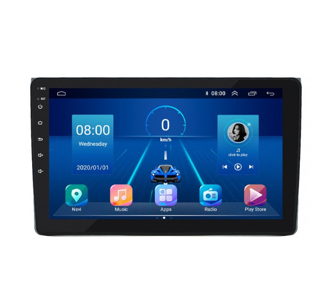 Штатна магнітола Audi A4 (B7) 2004-2009 Element 6/128 4G CarPlay