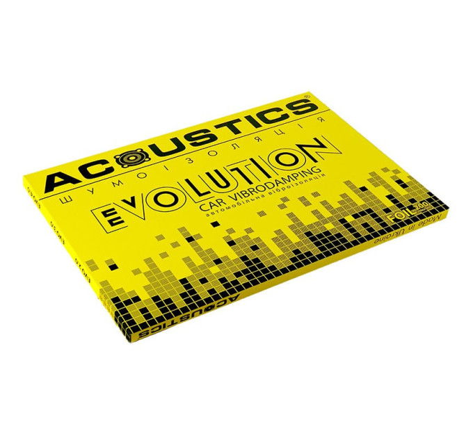 Шумоізоляція Acoustics Evolution 700x500x4