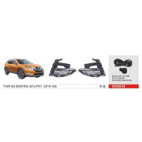 Протитуманні фари Vitol NS-0935 Nissan Sentra 2019 Протитуманні фари Vitol NS-0935 Nissan Sentra 2019