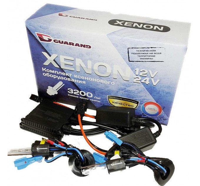 Комплект ксенону Guarand Slim H3 6000K 35W 12V