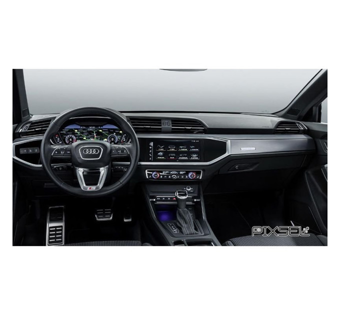 Захисне скло на монітор Audi Q3 / RSQ3 2019- (матове) Pixsel AUDI-4340-M