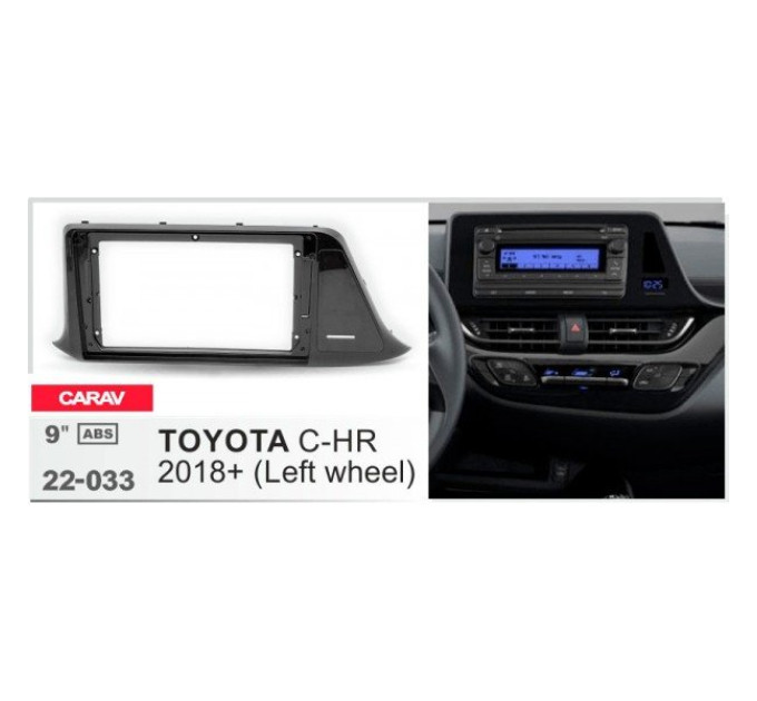 Перехідна рамка Toyota C-HR Carav 22-033