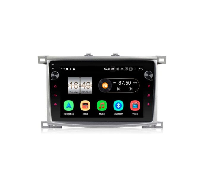 Штатна магнітола Torssen Toyota LC100 MP10232 круговий огляд