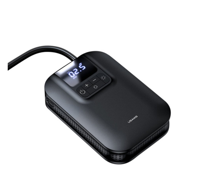 Автомобільний компресор Usams US-ZB215 Mini 5000mAh Black