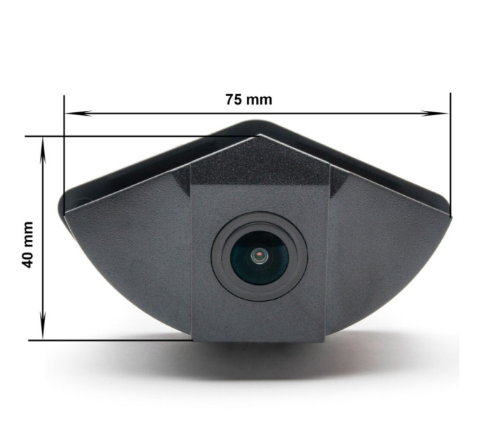 Камера переднього огляду широкутна Prime-X С8032W MERCEDES BENZ ML/GLK/C-CLASS (2012)