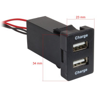 USB роз'єм Toyota, Lexus new CARAV 17-204