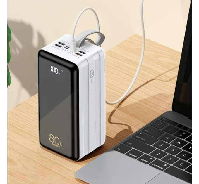 Повербанк REMAX Chinen Series RPP-291 White 22.5W PD+QC 80000mAh