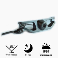 Камера переднього огляду широкутна Prime-X C8149W SUBARU Forester SJ 2013-2018