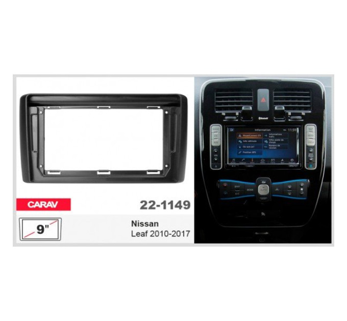 Перехідна рамка Nissan Leaf Carav 22-1149