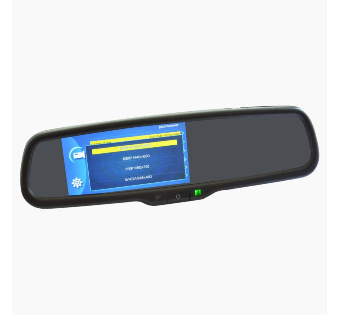 Дзеркало з відеореєстратором Prime-X 050D