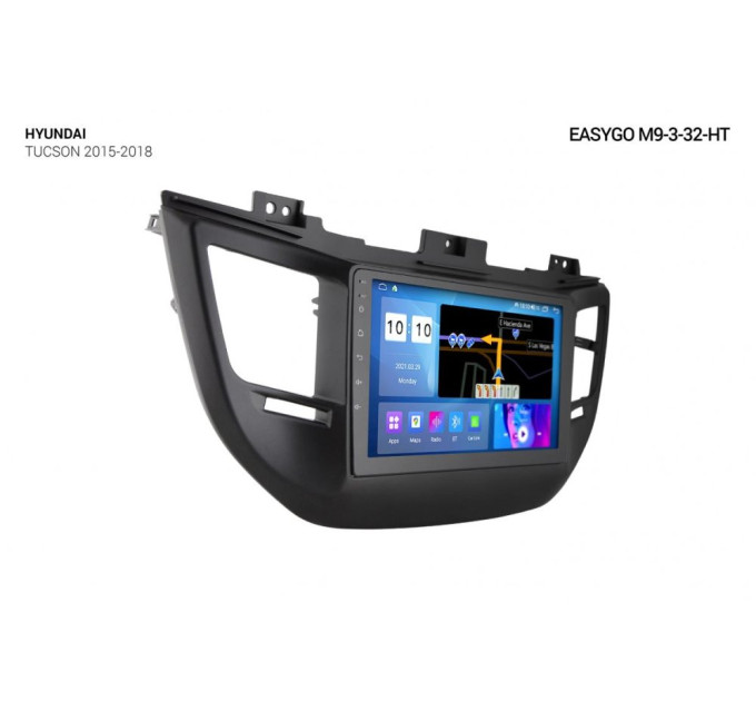 Штатна магнітола EasyGo M9-3-32-HT Hyundai Tucson 2015-2018