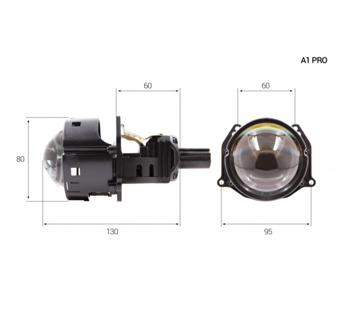 Світлодіодні лінзи Bi-LED Infolight A1-Pro