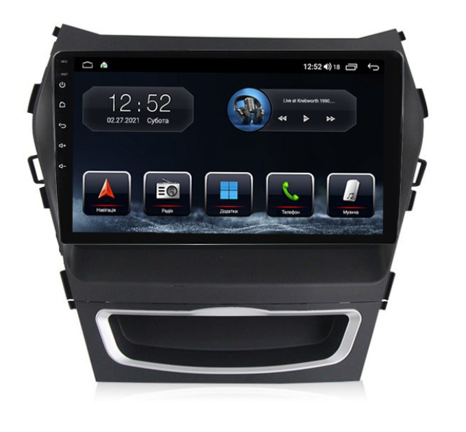 Штатна магнітола Abyss Audio MP-9216 для Hyundai Santa Fe / IX45 2013-2017