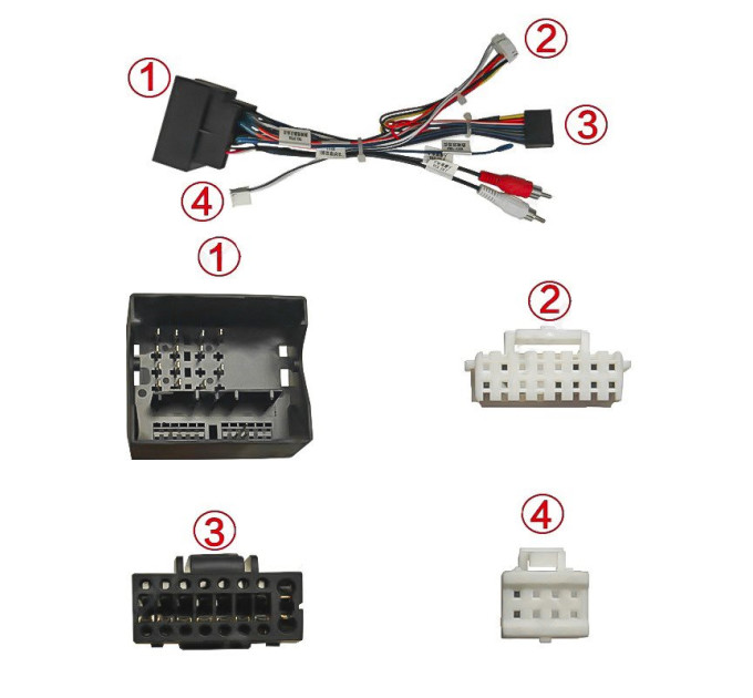 Перехідник для магнітол Element Volkswagen Touareg 2003-2010 + CAN-BUS