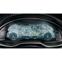 Захисне скло на панель приладів Audi Q7 / SQ7 / RSQ7 2015-2018 (глянсове) Pixsel AUDI-4366-H