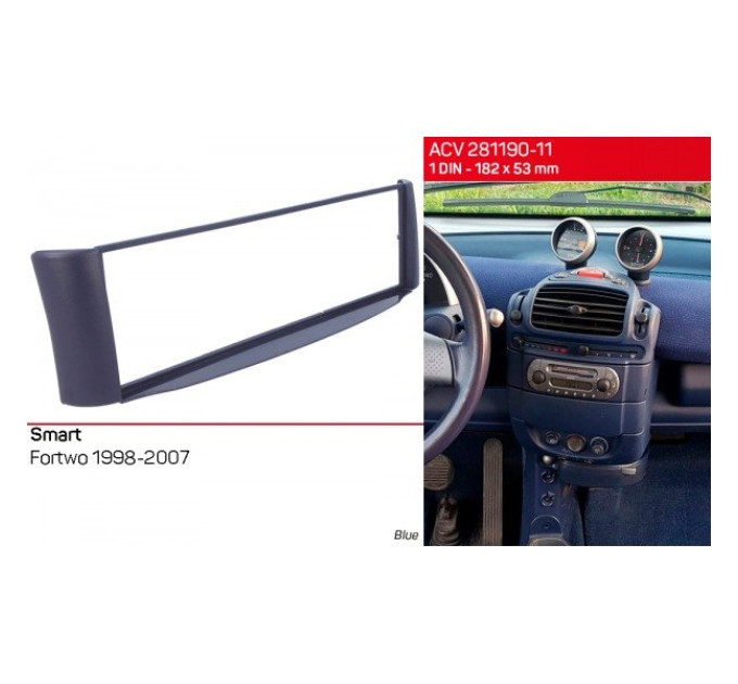 Перехідна рамка Smart Fortwo ACV 281190-11