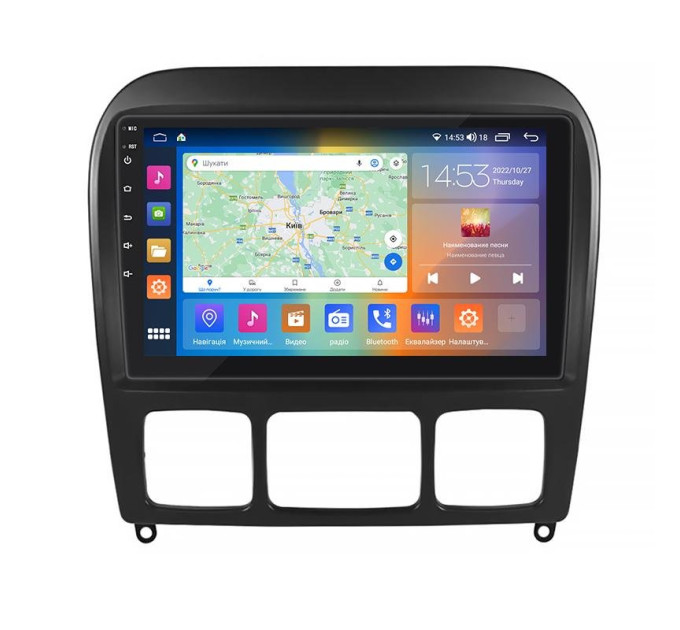 Штатна магнітола Mercedes-Benz S-Клас (W220) 1998-2005 Element Prime 4/64 CarPlay 4G