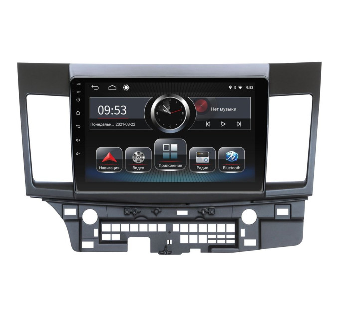 Штатна магнітола Incar PGA2-6102 для Mitsubishi Lancer X 2007-2019