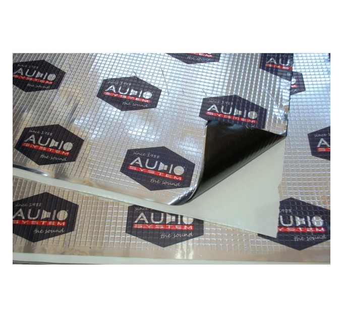 Шумоізоляція AudioSystem Alubutyl 2000 2.0 mm (0,7х0,5)
