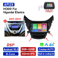 Штатна магнітола ECOBOOST FFT300Q-1243 HYUNDAI ELANTRA 2011-2013