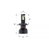 Світлодіодні лампи Infolight S1 H4 50W