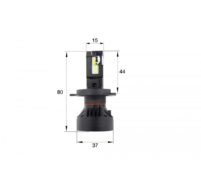 Світлодіодні лампи Infolight S1 H4 50W