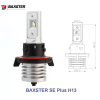 Світлодіодні лампи Baxster SE Plus H13 6000K