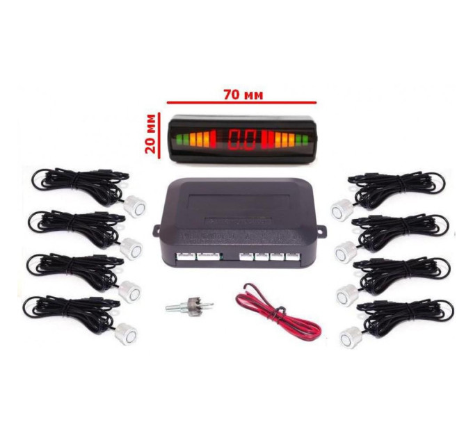 Парктронік BAXSTER PS-818-11 срібло