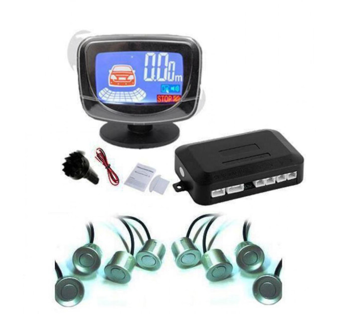 Парктронік iDial D069-8 - LCD срібло