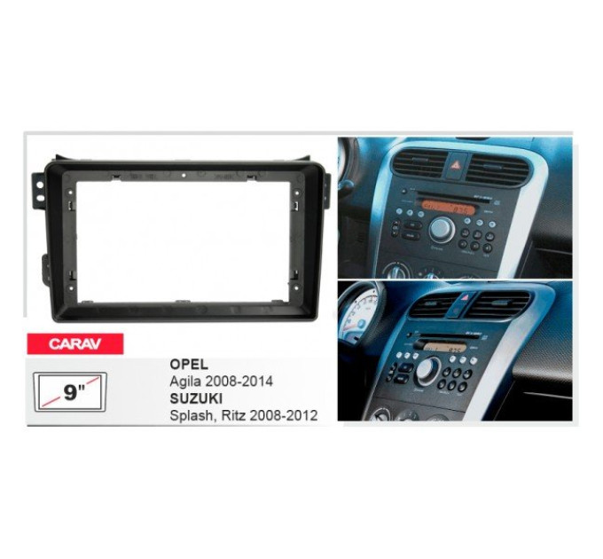 Перехідна рамка Opel Agila, Suzuki Splash, Ritz Carav 22-370