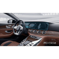 Захисне скло на монітор Mercedes AMG GT цілісний 2019- (глянсове) Pixsel MB-3528-H
