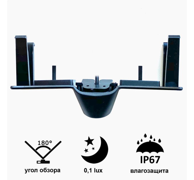 Камера переднього огляду широкутна Prime-X C8273W TOYOTA LAND CRUISER 2019