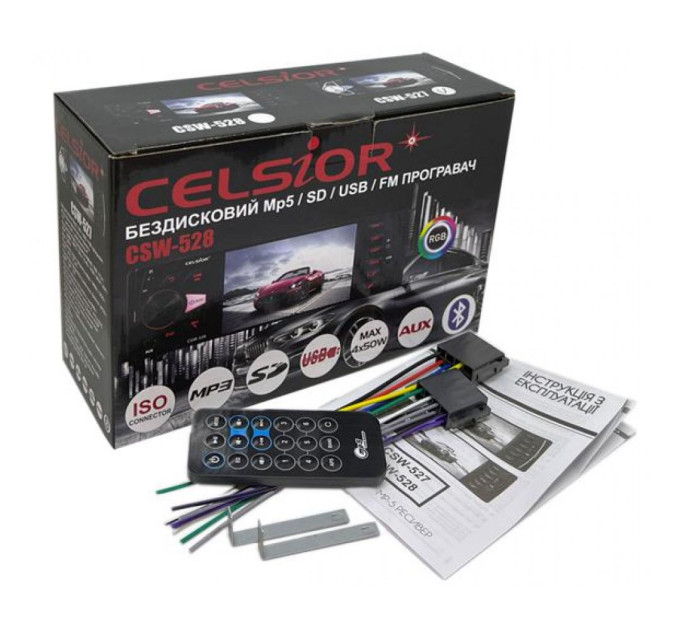 Автомагнiтола  Celsior CSW-528