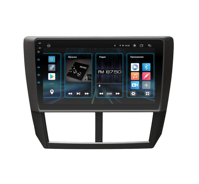 Штатна магнітола Incar DTA2-5010 для Subaru Forester 2008-2012, Impreza 2007-2012