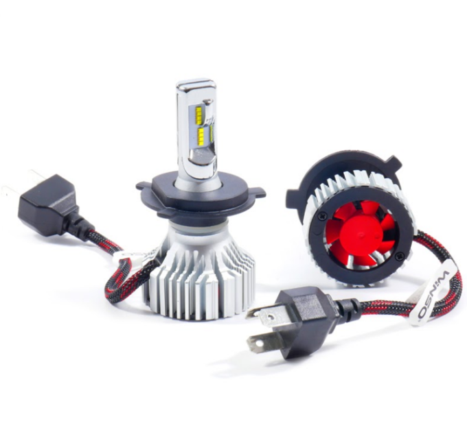 Світлодіодні лампи Winso 798400 LED H4 12/24V 6500К ZES Chip