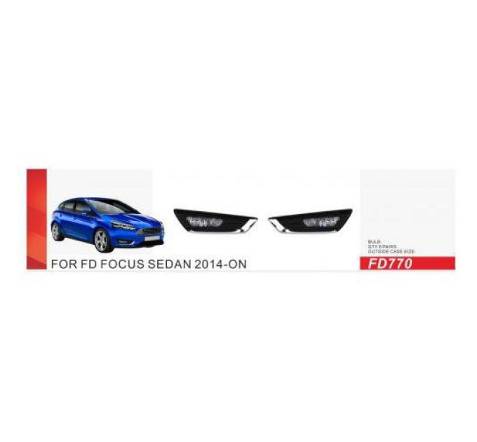 Протитуманні фари Vitol FD-770-W Ford Focus Sedan 2014