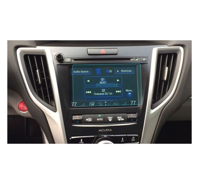 Захисне скло на клімат контроль Acura TLX 2017- (матове) Pixsel ACURA-2658-M